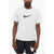Nike Swim Dri-Fit Hydrogu Crew-Neck T-Shirt With Contrasting Mono Black & White