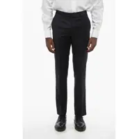 Pantaloni eleganti Virgin Wool Leader Pants With Flush Pockets Barbati