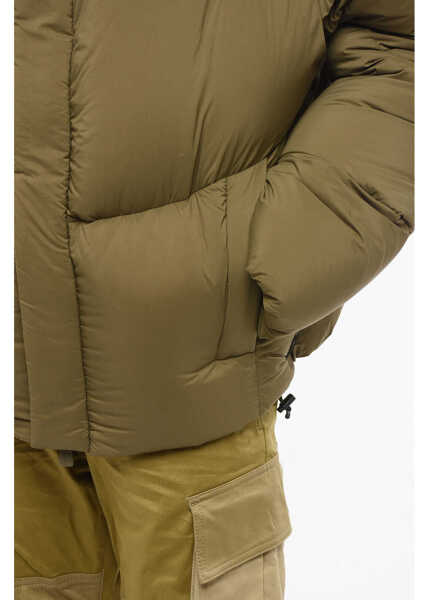 Geci de iarna Bacon Front Zipped New Order Rod Down Jacket Military Green Barbati (BM 18579043) 3