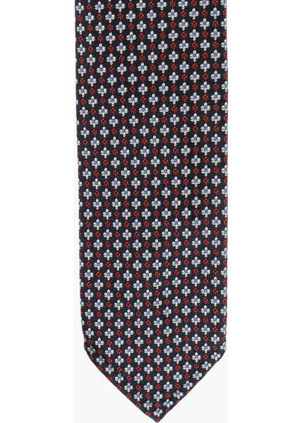 Cravate DSQUARED2 Floral Patterned Silk Tie Multicolor Barbati (BM 18579157) 2