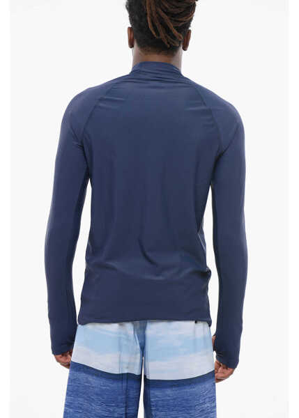 Tricouri Nike Swim Long Sleeve Technical Fabric T-Shirt Blue Barbati (BM 18579160) 2