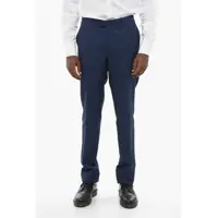 Pantaloni casual Cc Collection Linen Blend Pants With Scalloped Hem Barbati