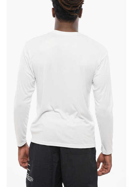 Tricouri Nike Swim Long Sleeved Dri-Fit Crew-Neck T-Shirt White Barbati (BM 18579190) 2