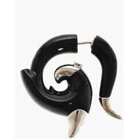 Cercei Metal And Resin Flames Single Earring Femei
