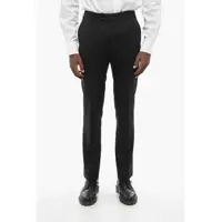 Pantaloni eleganti Virgin Wool Pants With Concealed Closure Barbati