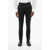 CORNELIANI Virgin Wool Pants With Concealed Closure Black