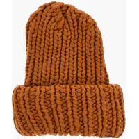 Caciuli Solid Color Braided Beanie Femei