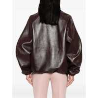 Imbracaminte Dama pagina 210 - Geci de piele Magda Butrym Oversized leather Jacket BURGUNDY Femei (BM 18579346) - B-mall.ro