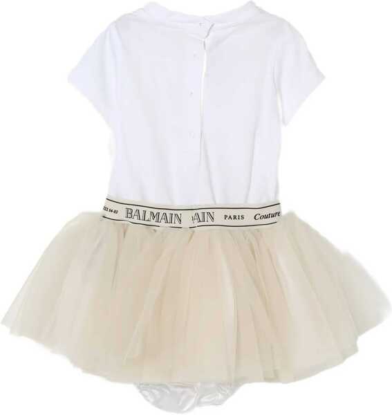 Rochii casual Balmain Dress WHITE Fete (BM 18579370) 3