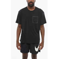 Tricouri Nike Swim Ton On Ton Printed Crew-Neck T-Shirt With Breast Pocket