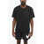 Nike Swim Ton On Ton Printed Crew-Neck T-Shirt With Breast Pocket Black