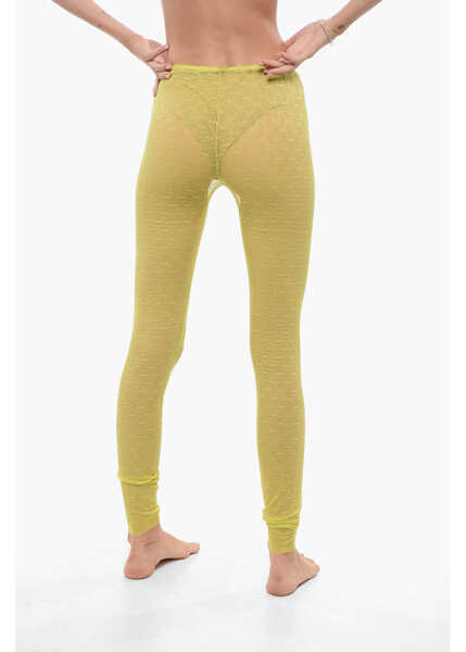 Sosete DSQUARED2 Monogram Lace Collant Yellow Femei (BM 18579448) 2