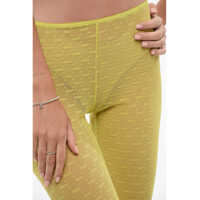 Imbracaminte Dama pagina 402 - Sosete DSQUARED2 Monogram Lace Collant Yellow Femei (BM 18579448) - B-mall.ro