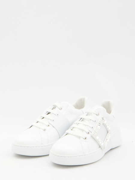 Sneakers Roger Vivier Viv Skate Sneakers WHITE Femei (BM 18579595) 2