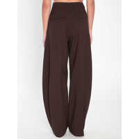 Pantaloni Dama - Pantaloni casual The Latest Billie Pants BROWN Femei (BM 18579601) - B-mall.ro
