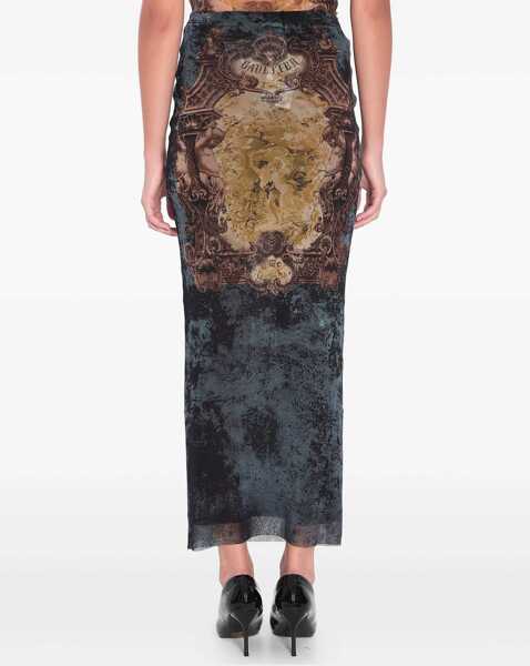 Fuste Jean Paul Gaultier Mdaillon Skirt BLACK Femei (BM 18579613) 4