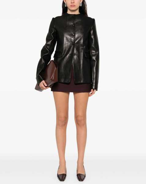 Fuste Khaite Jett Skirt BORDEAUX Femei (BM 18579619) 2