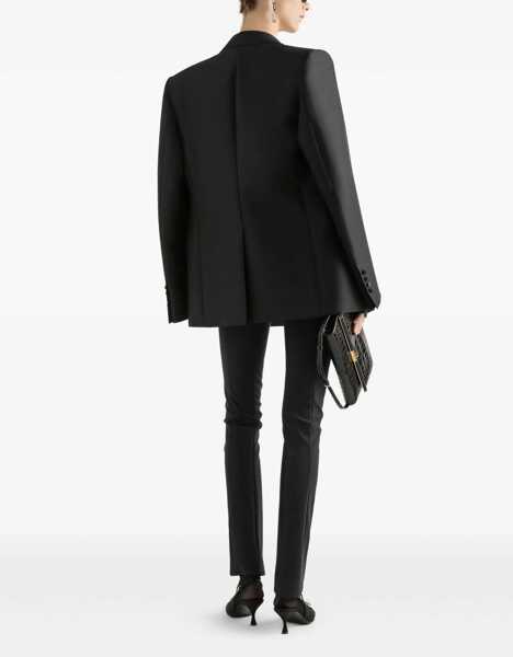 Colanti Dolce & Gabbana Leggings In Stretch Satin BLACK Femei (BM 18579688) 3