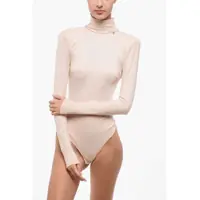 Body-uri Bare Back Bodysuit With Jeweled Detail Femei