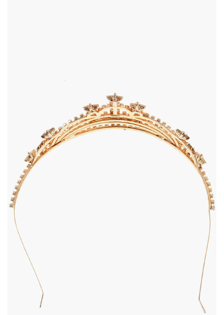 Bijuterii DSQUARED2 Jewels Golden Effect Tiara Gold Femei (BM 18579781) 3