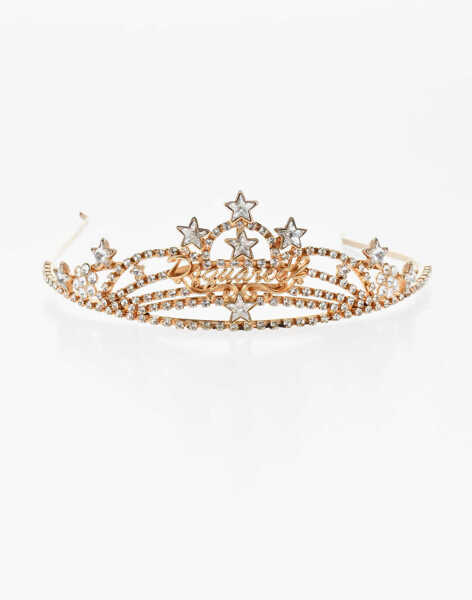 Bijuterii DSQUARED2 Jewels Golden Effect Tiara Gold Femei (BM 18579781) 1