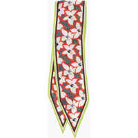 Esarfe Floral-Motif Silk Foulard Femei