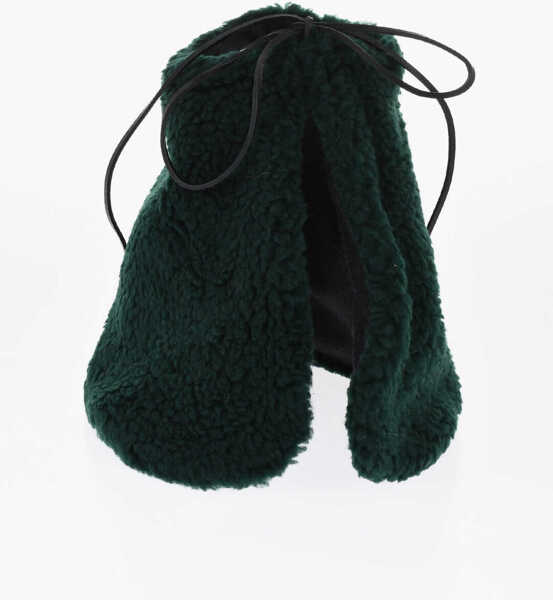 Esarfe DSQUARED2 Faux Fur Solid Color Scarf Green Femei (BM 18579850) 1