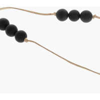 Coliere pentru Barbati - Coliere DSQUARED2 Leather Necklace With Shark Tooth Pendant Beige Barbati (BM 18579856) - B-mall.ro