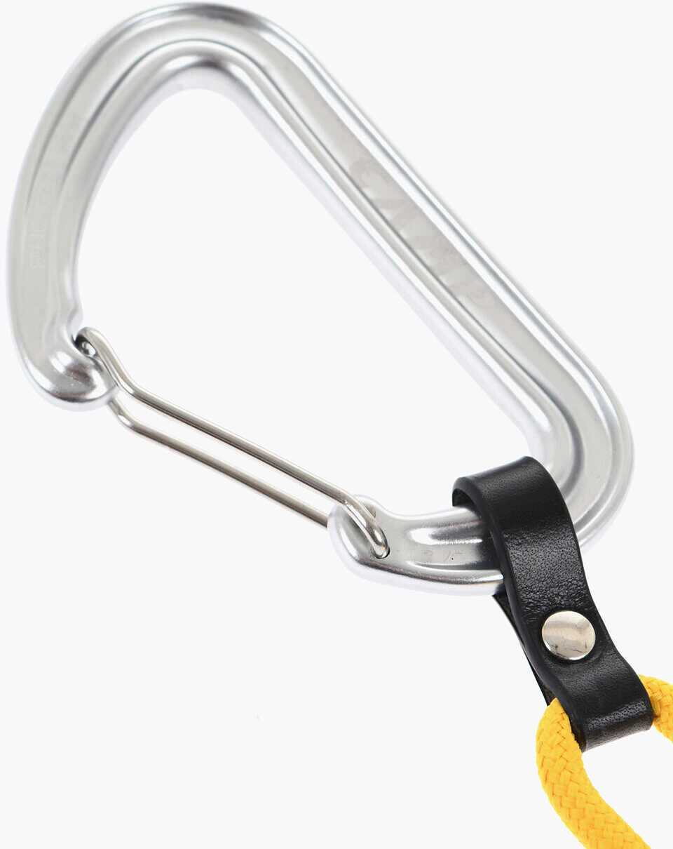 Brelocuri DSQUARED2 Fabric Keyring With Carabiner Maxi Yellow Femei (BM 18579967) 3