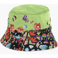 Caciuli Patterned Nylon Gaming Bucket Hat Barbati