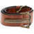 DSQUARED2 Leather Belt With Logoed Anchor Buckle 40Mm Brown