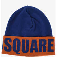 Caciuli Couture Wool Two-Tone Beanie Barbati