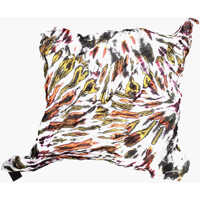 Esarfe DSQUARED2 Printed Silk And Cotton Foulard