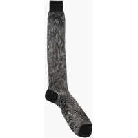 Sosete Ribbed Solid Color Long Socks Barbati