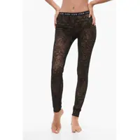 Colanti Sheer Lace Icon Leggings Femei