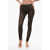 DSQUARED2 Sheer Lace Icon Leggings Black