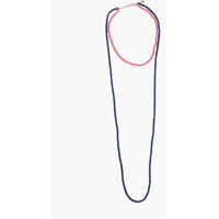 Coliere DSQUARED2 Layered Necklace With Two-Tone Resin Beads