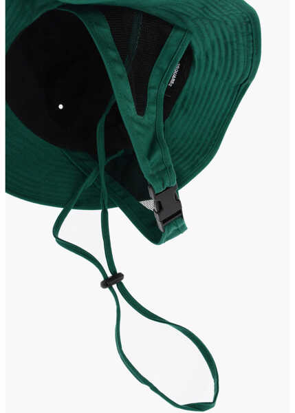 Caciuli DSQUARED2 Cotton Bucket Hat With Tone On Tone Logo Green Barbati (BM 18598945) 3
