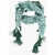 DSQUARED2 Checked Silk Foulard With Tassels Green