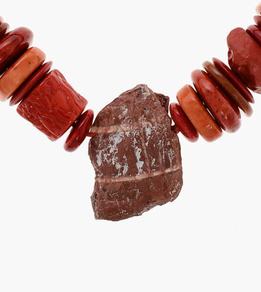 Coliere DSQUARED2 Multicolor Necklace With Maxi Stone Pendant Red Femei (BM 18598969) 2