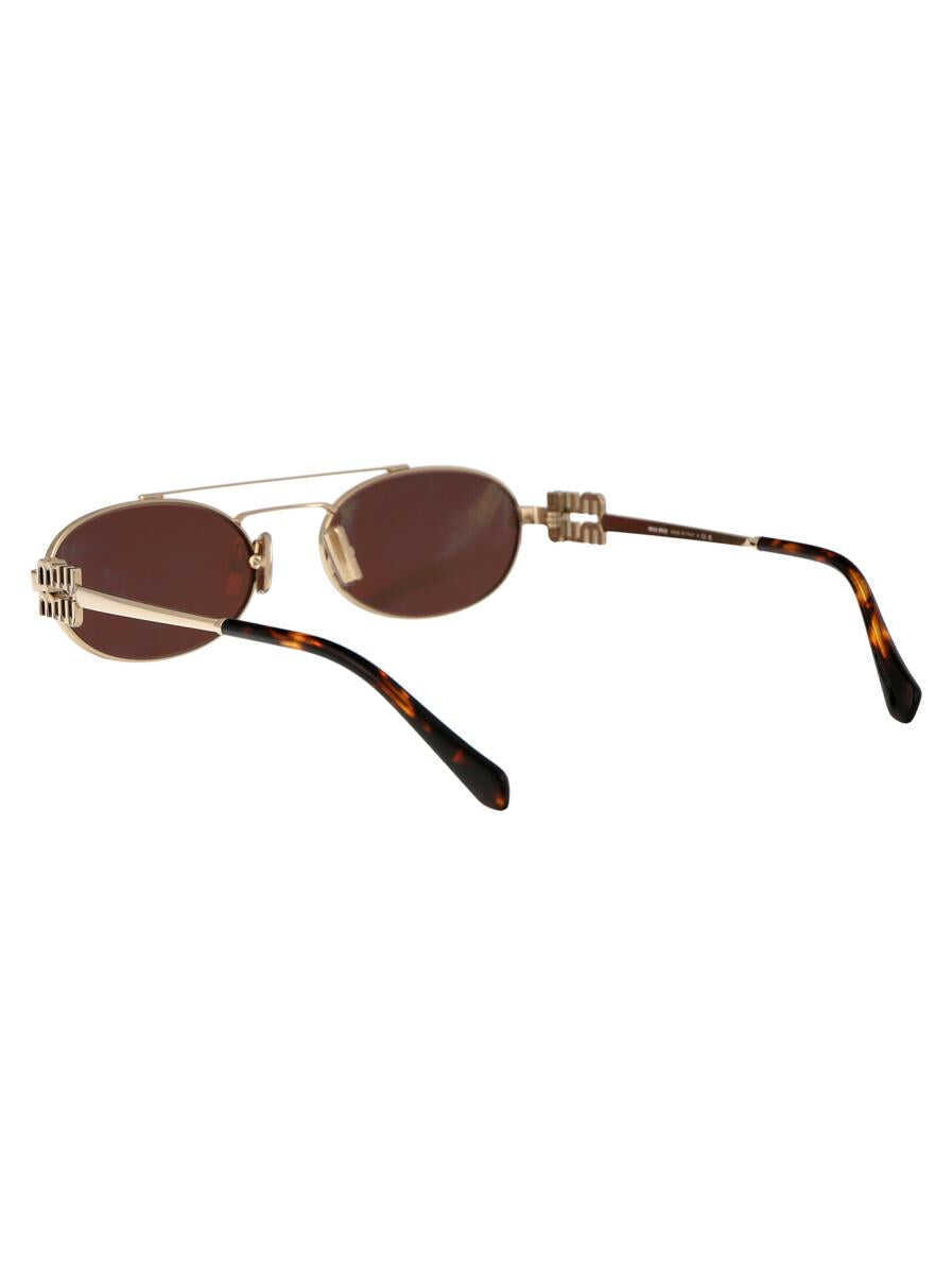 Ochelari de soare Miu Miu Miu Miu Sunglasses ORO PALLIDO Femei (BM 18599151) 4