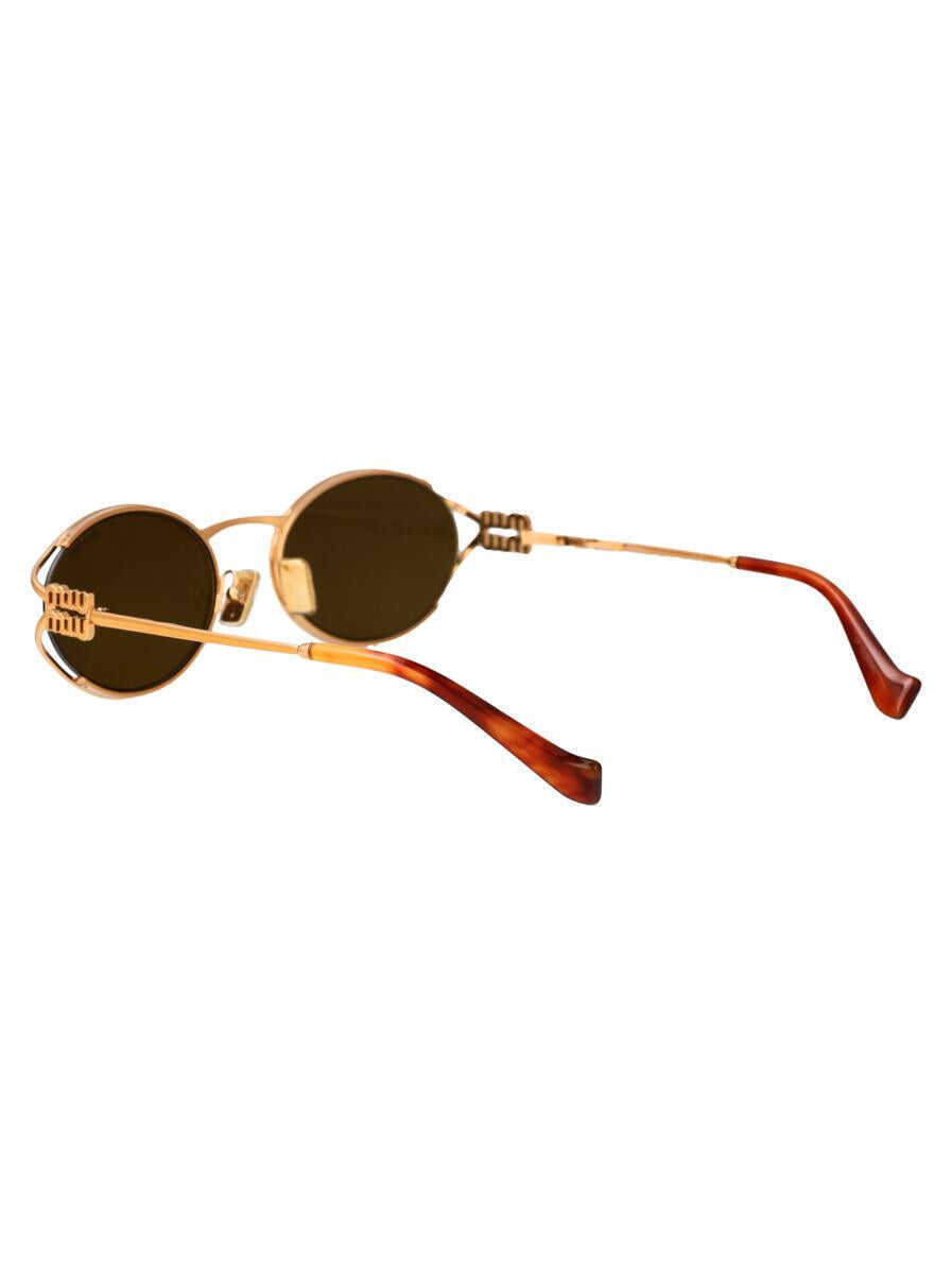 Ochelari de soare Miu Miu Miu Miu Sunglasses ORO OTTONE Femei (BM 18599175) 4