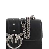Genti de umar Pinko Dama - Genti de umar Pinko Pinko Love One Mini Crossbody Bag Black Femei (BM 18599379) - B-mall.ro