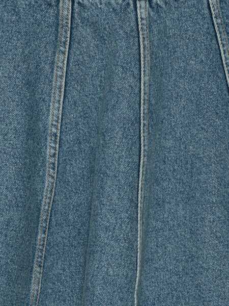 Fuste ROTATE Birger Christensen Rotate Birger Christensen Skirt VINTAGE BLUE, DENIM Femei (BM 18599481) 5