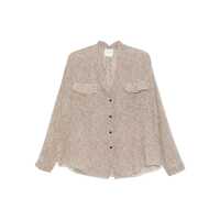 Camasi Forte_Forte Polka Dot 'My Shirt' Shirt With Patch Pockets Femei