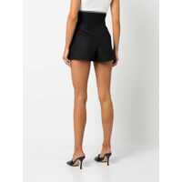 Imbracaminte Dama pagina 181 - Pantaloni casual Alexander Wang Alexander Wang Safari Short With Exposed Zipper And Logo Elastic Black Femei (BM 18599844) - B-mall.ro
