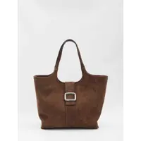Genti de umar Roger Vivier Medium 'Viv' Choc' Bag