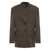 THE ATTICO The Attico Brown Single-Breasted Blazer BROWN