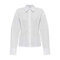 Camasi The Attico White Cotton Fitted Shirt Femei