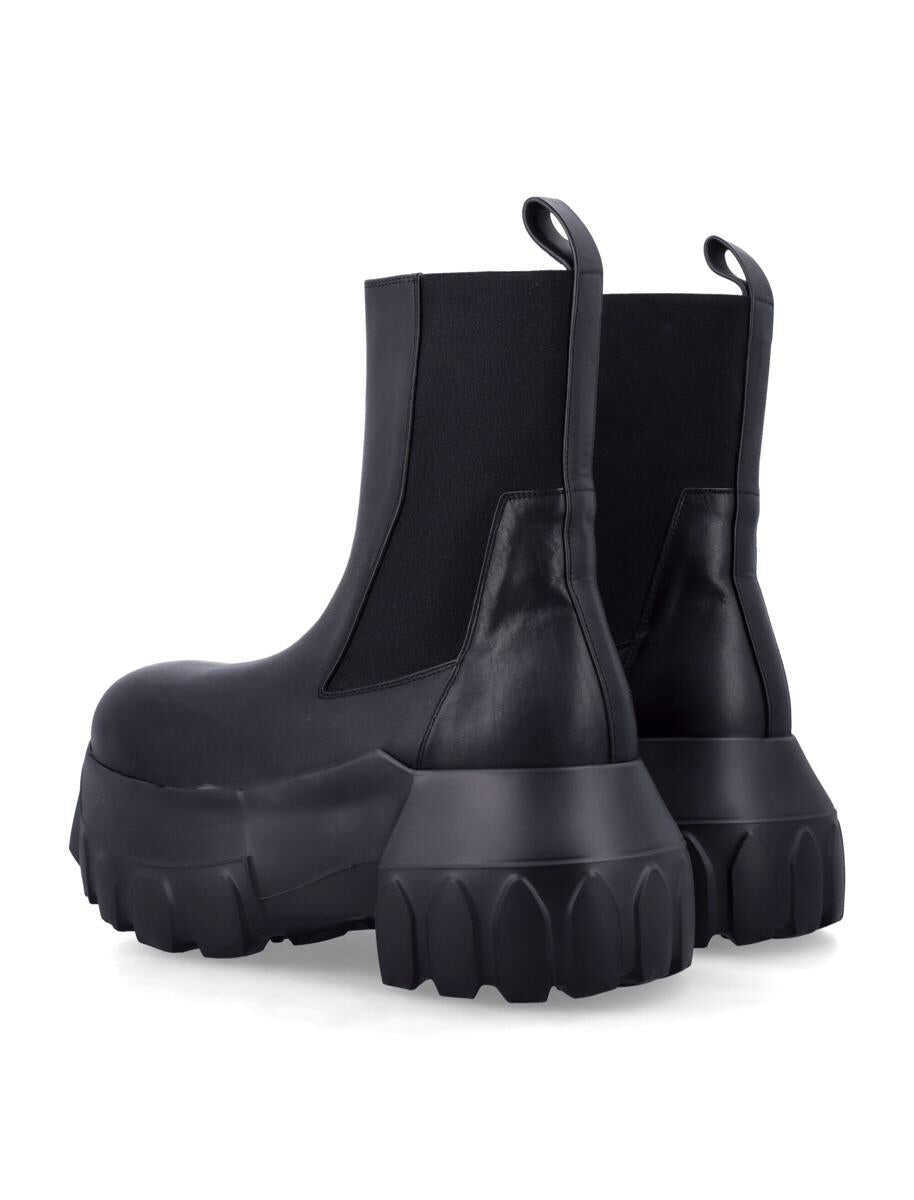 Pantofi cu toc Rick Owens Rick Owens Beatle Mega Tractor Boots Black Femei (BM 18600342) 4